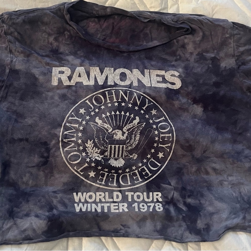 Rowdy Sprout Blue Ramones Graphic Tee